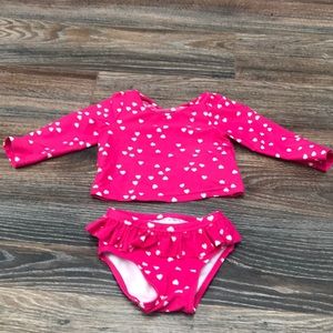 Baby Gap Girls 2 Piece Swimsuit